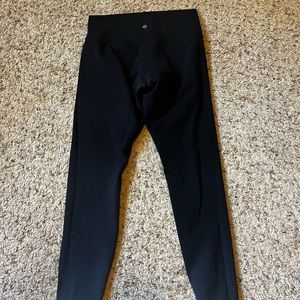 Lululemon black to grey ombre leggings size 8